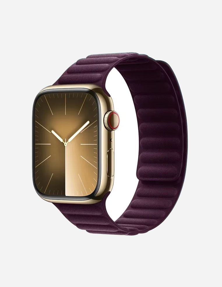 Bracelet Apple Watch en cuir véritable