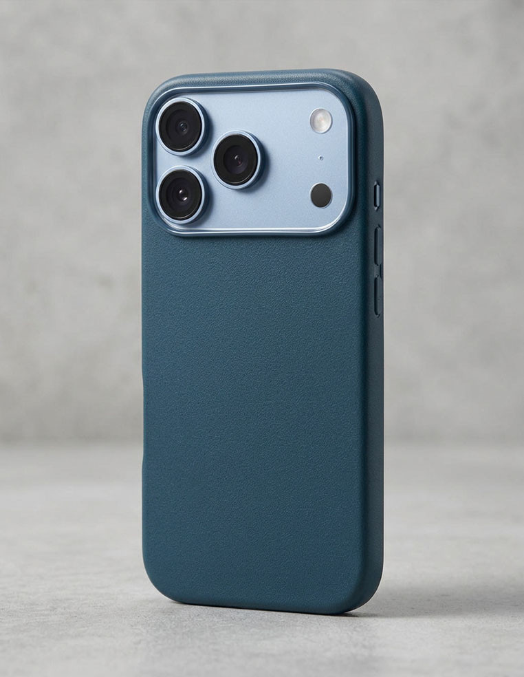 Coque iPhone en cuir véritable