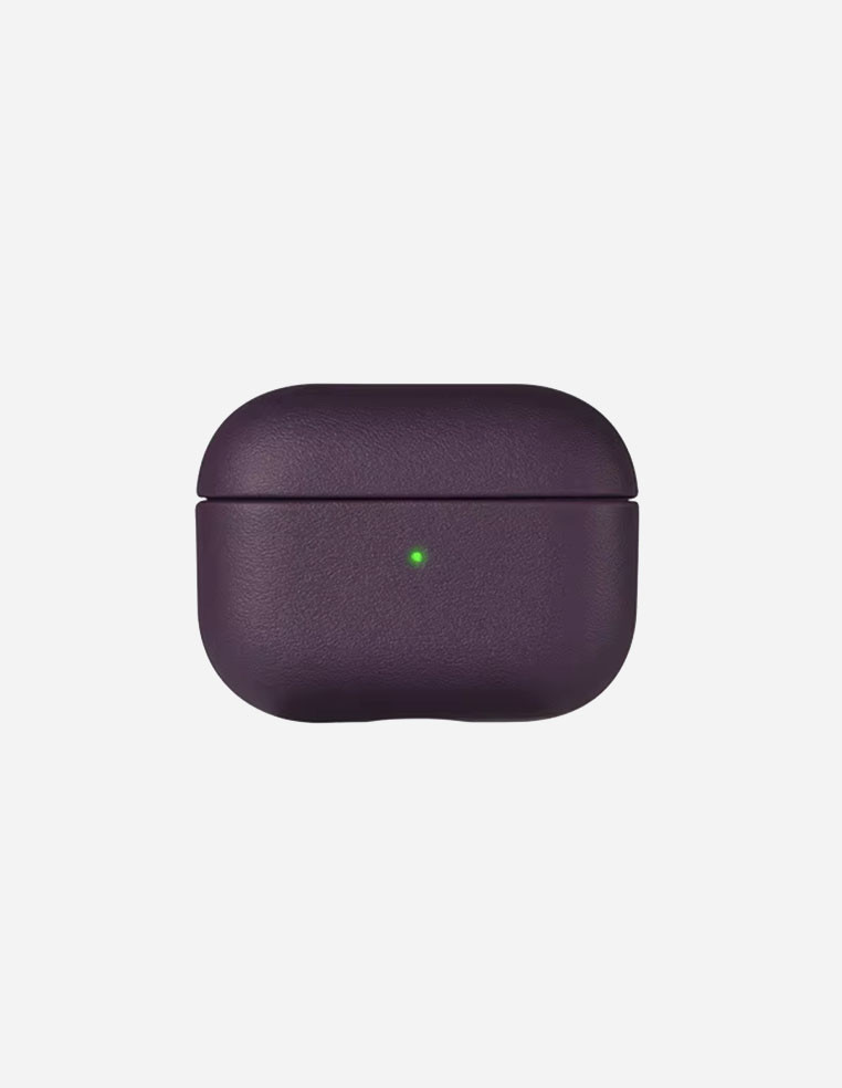 Leather Airpods case Black leather Airpods pro case
