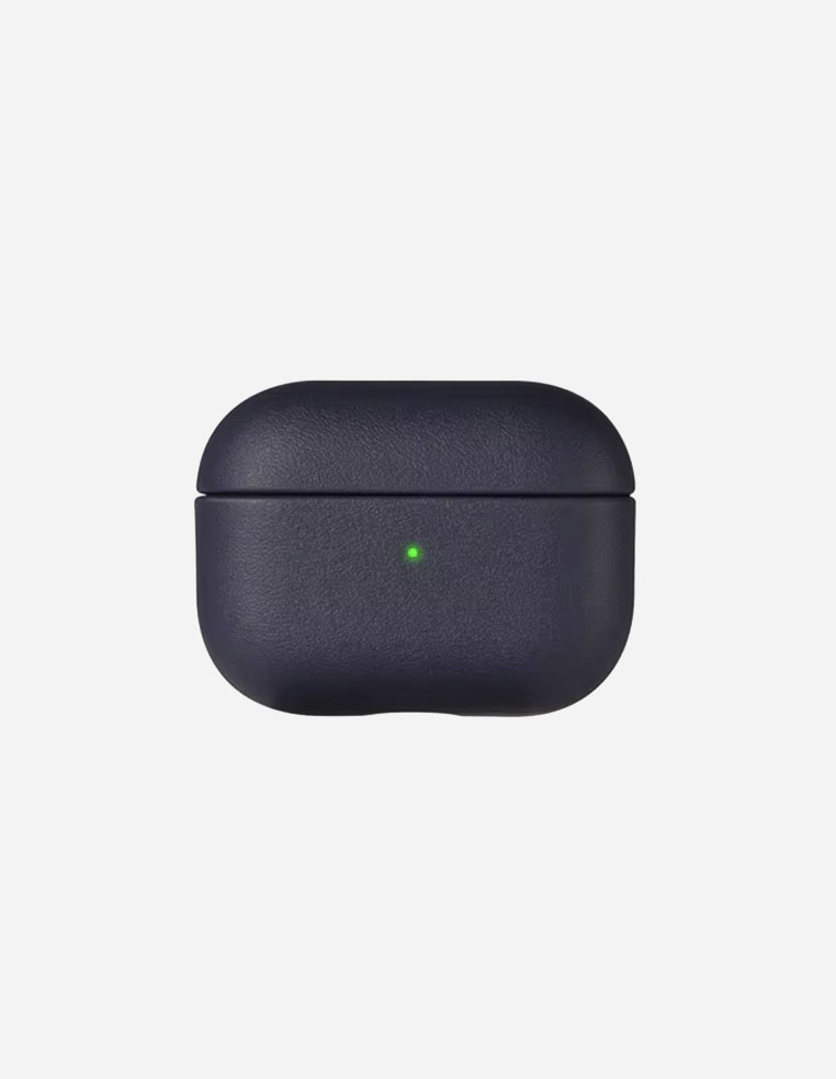 Leather Airpods case Black leather Airpods pro case
